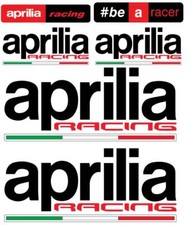 KIT 6 ADESIVI APRILIA RACING