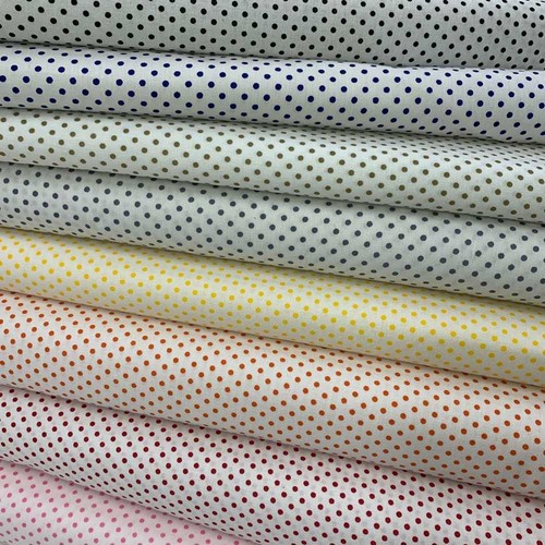 Tessuto cotone pois - tessuto, 50