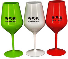 SANTERO 958 3 calici bandiera