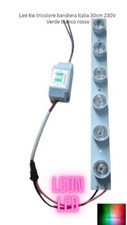 Led 6w tricolore bandiera