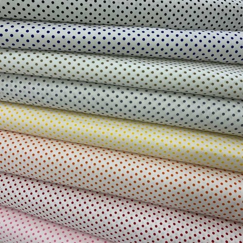 Tessuto cotone pois - cotone, 50