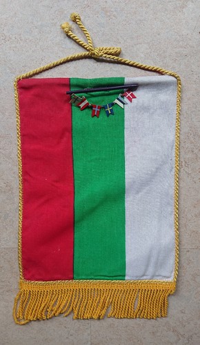 Vecchio piccolo gagliardetto - vecchio,