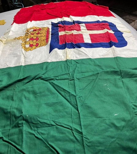 Bandiera italiana vintage