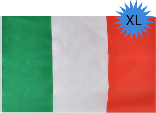 Bandiera italia xl in - -,